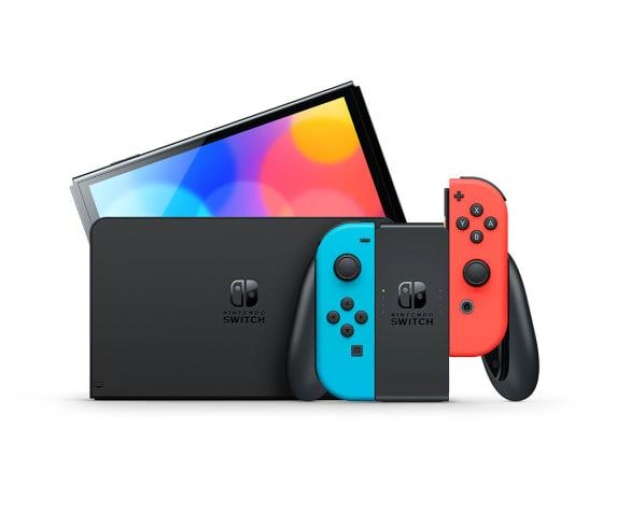 NINTENDO Switch OLED Red and Blue - 667576 - zdjęcie